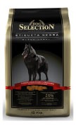 Bolsa alimento Dog Selection Etiqueta Negra Perro